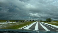 Severe hailstorm disrupts traffic on Highway 1 west of Regina