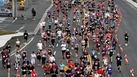 Bazley, Moulton win top spots at the 97th annual Tely-10 road race