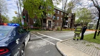 Woman in critical condition after being hit by falling branch at Montreal-area bus stop