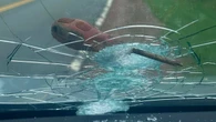 Island driver speaks out after she says a screwdriver pierces her windshield