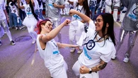 Winnipeg Jets fans feel safe at first whiteout street party since tragedy in Vancouver