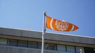 Flag honoring residential school survivors, lost children raised for the first time in Sudbury