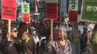 Hundreds rally in Toronto to 'draw the line' against PM Carney agenda