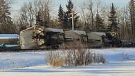 Train transporting potash derails in Emo, Ont.