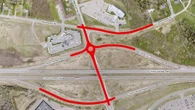 New roundabout coming at Moncton highway ramps, city chips in $1.1M