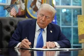 É #FAKE que Jornal Nacional anunciou ordem de Trump para colocar bandeira do Brasil na Casa Branca em apoio a Bolsonaro