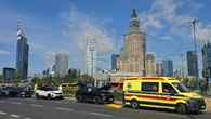 Auto Telewizji Republika uderzyło w samochód niemieckiej ambasady