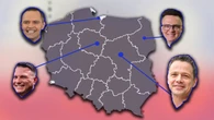 Nawrocki przegrał „u siebie". Tak wypadli kandydaci w rodzinnych stronach