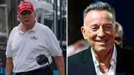 Trump lanza un clip falso golpeando a Springsteen con una bola de golf