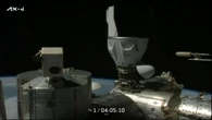 La capsule Dragon avec l'astronaute polonais s'arrime à l'ISS