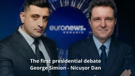 Euronews Roumanie organise un duel télévisé présidentiel entre les deux candidats