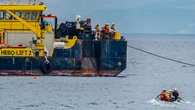 Operación en marcha en Sicilia para recuperar el superyate hundido