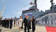 Corea del Norte reflota su mayor buque de guerra tras un debut fallido