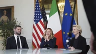Meloni accueille les discussions entre l'UE et les États-Unis sur le commerce, la défense et l'Ukraine