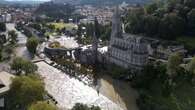 France : le sanctuaire de Lourdes frappé par des inondations