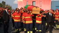 Au Portugal, l'hommage aux pompiers tués lors des incendies