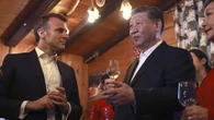 Vídeo: Vino y danza folclórica, así fue la visita de Xi a los Pirineos