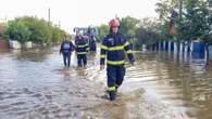 Graves inundaciones en el condado rumano de Galati