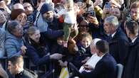 Los estudiantes belgas arremeten contra el Papa durante su visita