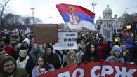 Une étudiante renversée par une voiture lors d'une manifestation anti-gouvernementale à Belgrade