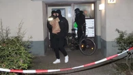 Hier stellt die Polizei das Fahrrad von Daniela Klette sicher