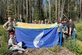 Более трех тысяч деревьев высадили студенты БГУ в Воложинском районе