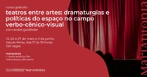 Curso apresenta panorama de tendências no campo das artes