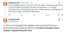  US Treasury wants to cut off Huione over ties to crypto crime 