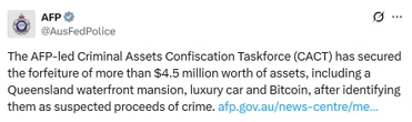  Australian feds seize mansion, Bitcoin allegedly linked to crypto exchange hack 