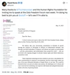  Durov blocked from attending Oslo Freedom Forum — Human Rights Foundation 