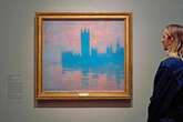 El Támesis y la niebla, núcleos de muestra de Claude Monet en Londres   