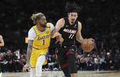 Heat de Miami establece récord de asistencias y derrota 134-93 a Lakers   