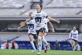 Triplete de Ribeiro y Pumas vence 4-2 al Atlas en la liga femenil   