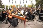 Gozoso concierto ofreció  la Orquesta Monumental Pilares en el Altar a la Patria   