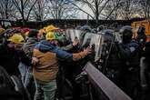 Protesta de agricultores en Francia   