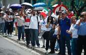 Protestas pacíficas en Morelos y Chiapas contra la reforma al Poder Judicial   