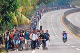 Salió de Tapachula séptima caravana de indocumentados en tres meses   