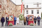 Rinden honores a Leona  Vicario y Carmen Serdán con bandera a media asta   