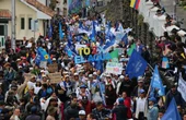 Se intensifican protestas en Ecuador; Noboa instala su gabinete en un cuartel   