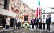 Izan a media asta la Bandera por los 73 años del deceso de Sara Pérez Romero   