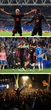 Barça celebra triplete nacional   