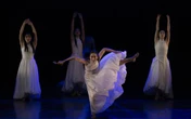 Bailarines sudcoreanos narran con delicada danza las etapas vitales de un ciruelo    
