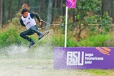 Diego Monsalve obtiene oro en wakeboard de esquí acuático   