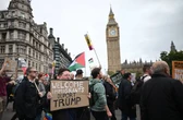 Miles de británicos protestan por la visita de Trump a Reino Unido   