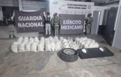Durazo anuncia decomiso de más de media tonelada de narcótico en Vícam   