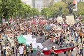 Romper relaciones con Tel Aviv, exigen en marcha por Palestina   