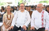 Rector Lomelí inaugura la ENES Oaxaca y da bienvenida a la primera generación   