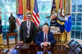 Hijo de Kiki Camarena visita a Trump   
