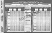 El INE concluyó el diseño de las boletas  para elegir magistrados y jueces de circuito   