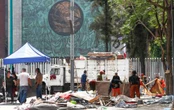 Hombres sin identificar desalojan a migrantes del parque Guadalupe Victoria   